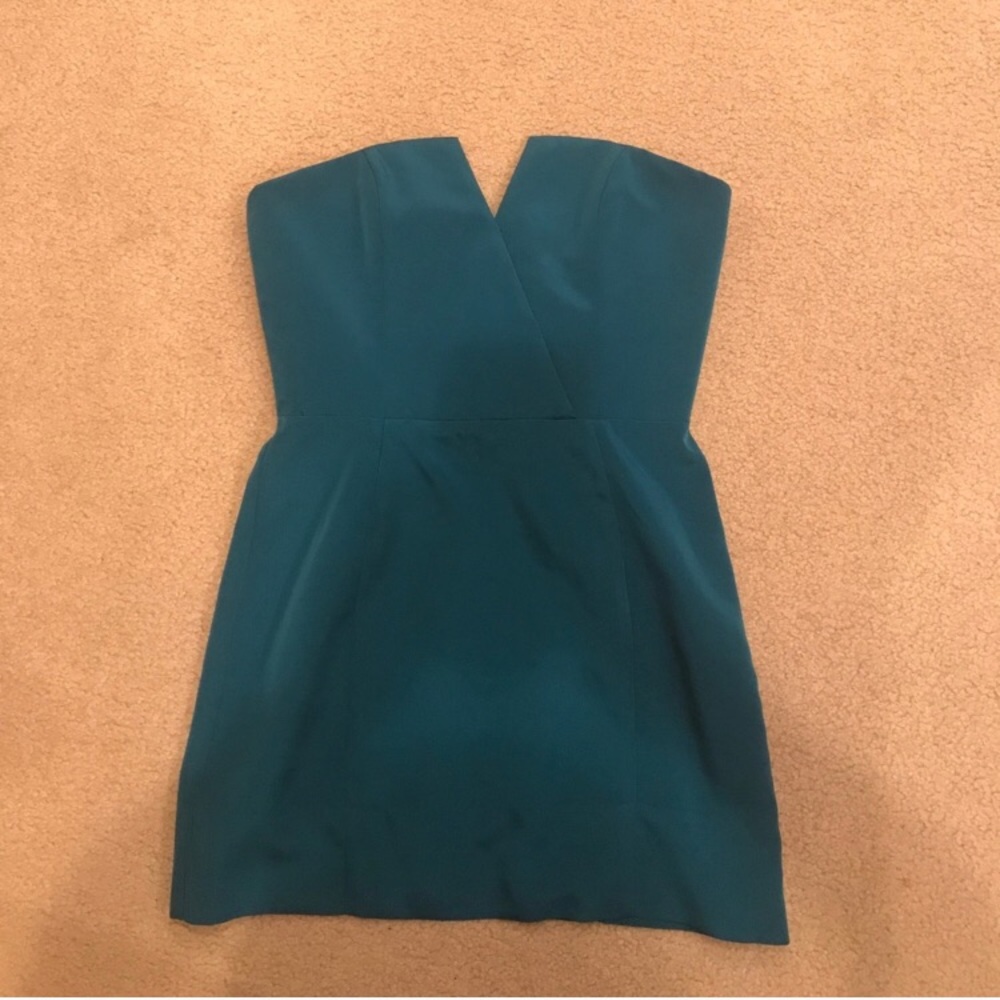 naven bombshell teal dress